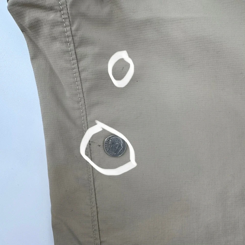 The North Face Mens Horizon 2.0 Convertible Hiking Pants Khaki Tan 36 NF0A2UNB